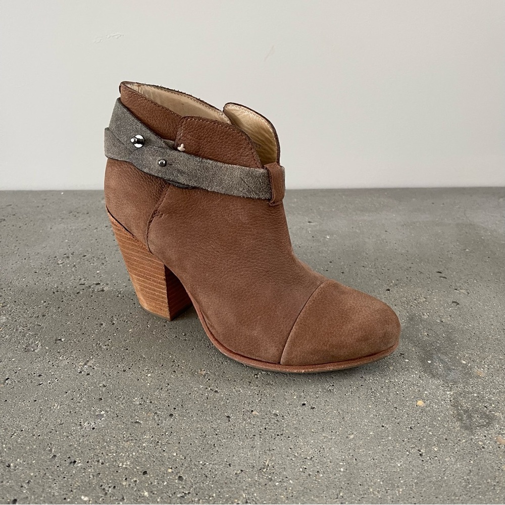 RAG & BONE HARROW ANKLE BOOT in Tan Suede